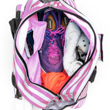 Stylish Stripe Pink Premium Women's Pickleball Bag