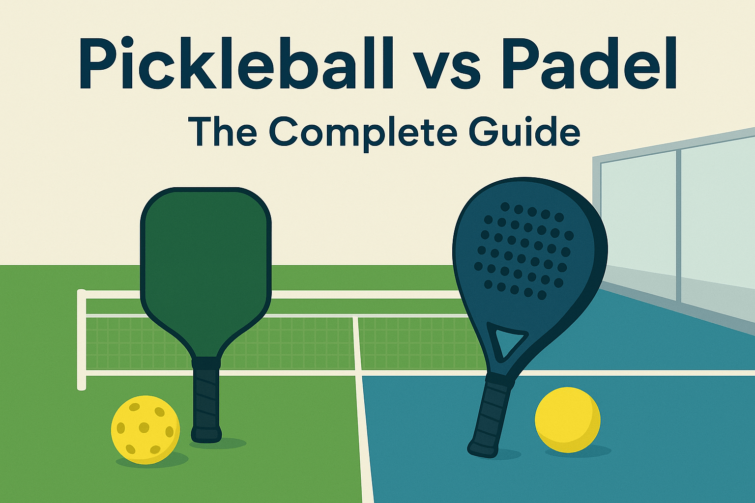 Pickleball versus Padel Sports - The Complete Guide