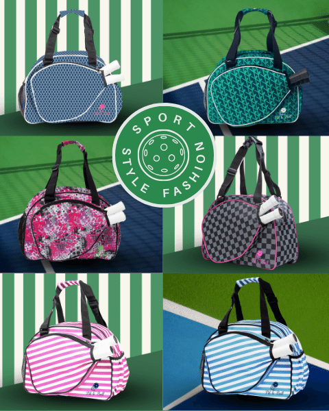 Stylish Womens Pickleball Bags by Pik'le'Ball Sports - the Perfect Blend of Performance and Ladies Fashion