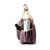 Checkered Chic Brown Stylish & Versatile Pickleball Bag